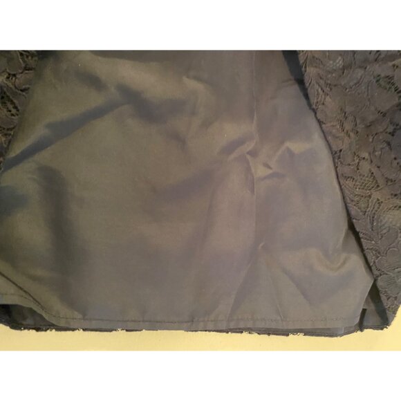 J.Crew Navy Lace Sleeveless Sheath Dress Size 6 Petite - Picture 10 of 10